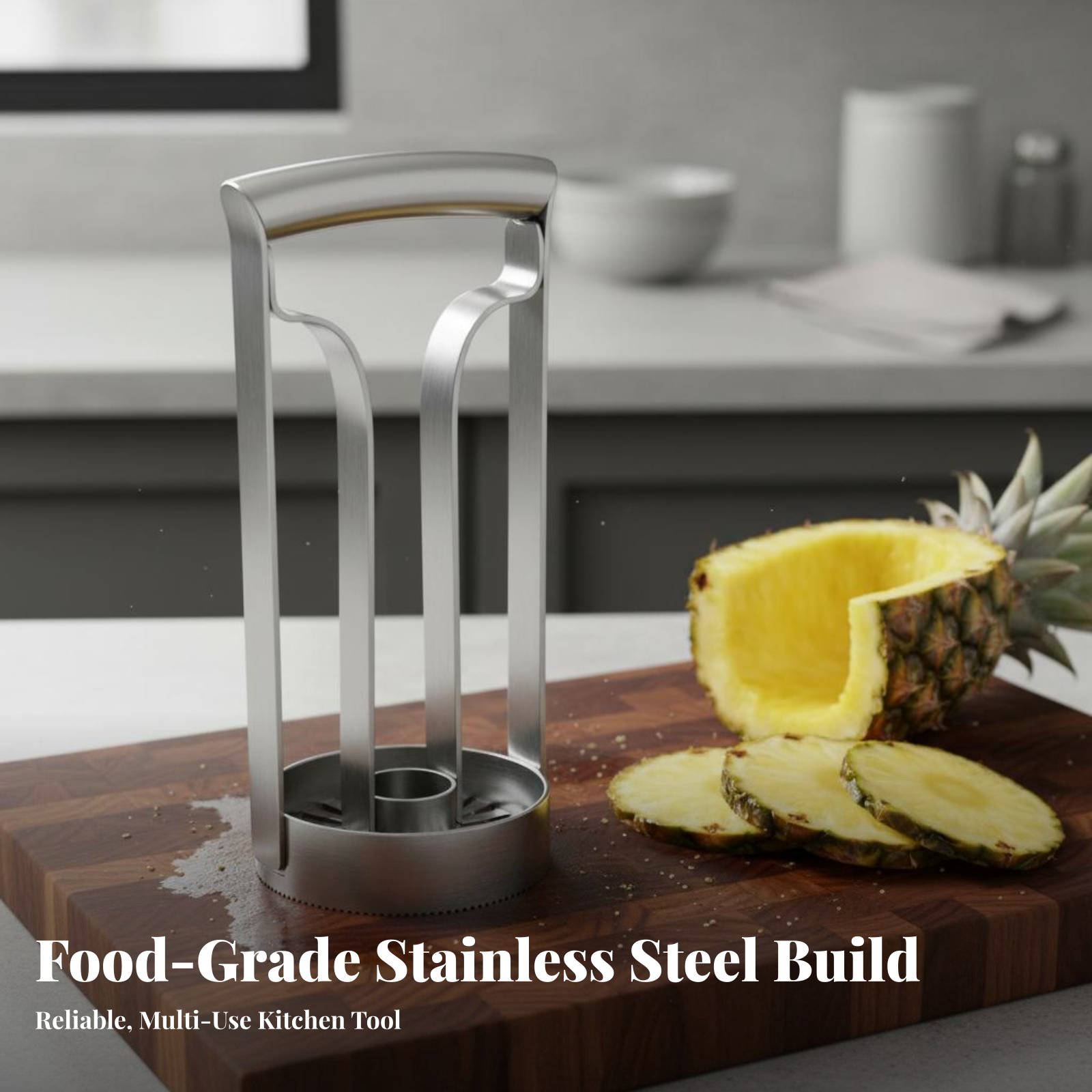 Kitchen Gadgets Save Time - Нож для ананаса из нержавеющей стали,