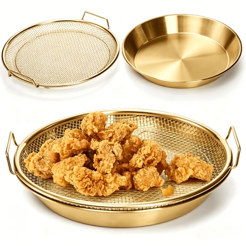 Золотая прочная сетчатая корзи – обзор и цена Kitchen Gadgets Gold