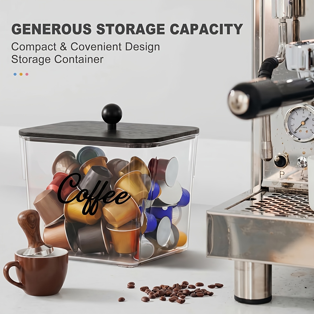 Держатель для кофейных капсул  – обзор и цена Kitchen Gadgets Organizer