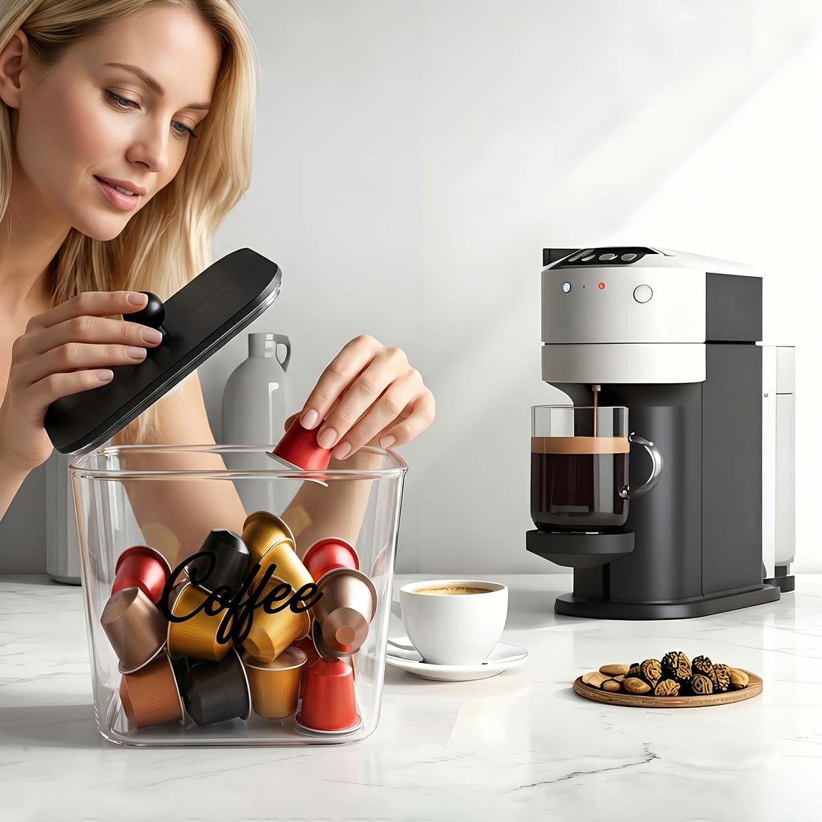 Держатель для кофейных капсул  – обзор и цена Kitchen Gadgets Organizer